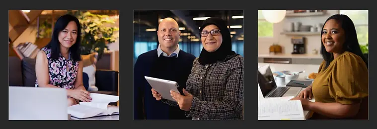 Stock Image of Professionals